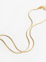 The Charleston Chain Gold Moonstone at couverture & The Garbstore 
chain