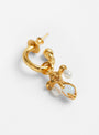The Daphne and Apollo Hoops Gold with Pearl at Couverture & The Garbstore
side 