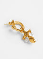 The Daphne and Apollo Hoops Gold with Pearl at Couverture & The Garbstore
back 