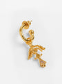 The Charleston Hoops Gold Moonstone from Juby Jack at Couverture & The Garbstore
side 