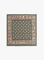 Thunderbird&nbsp;Selvedge Thunderbrid Bandanna Khaki from Kapital at Couverture & The Garbstore 
front 