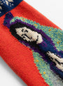 96yarns MARIA Short Socks Blue from Kapital at Couverture & The Garbstore
detail