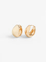 The Gentle Slope Earrings from Annika Inez arrive in Gold at Couverture & The Garbstore
side
