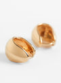 The Gentle Slope Earrings from Annika Inez arrive in Gold at Couverture & The Garbstore
detail 