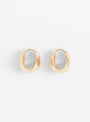 The Gentle Slope Earrings from Annika Inez arrive in Gold at Couverture & The Garbstore
front