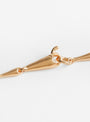 The Small Linked Necklace from Annika Inez arrives in Gold at Couverture & The Garbstore
clasp