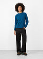 Na'Maka Oh Longsleeve T-Shirt Blue Opal from Sunray Sportswear at Couverture & The Garbstore
model front