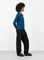Na'Maka Oh Longsleeve T-Shirt Blue Opal from Sunray Sportswear at Couverture & The Garbstore
model side 