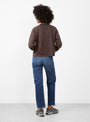 The Mahuna Longsleeve T-Shirt from Sunray Sportswear in Raisin at Couverture & The Garbstore
model back 