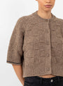 Kwai Knit Cardigan Taupe from YMC at Couverture & The Garbstore
detail 