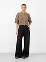 The Courtney Jean from YMC arrives in Black at Couverture & The Garbstore
front 