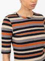 The Charlotte Short Sleeve Top from YMC arrives in Multi at Couverture & The Garbstore
detail 