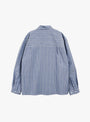 Wray Shirt Navy Stripe from YMC at Couverture & The Garbstore
back