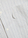 Curtis Shirt Navy Stripe from YMC at Couverture & The Garbstore
button 