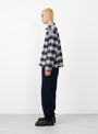 Alva Skate Trouser Navy from YMC at Couverture & The Garbstore
model side