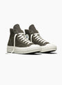 The Chuck Taylor All Star First String Heavyweight Canvas from Converse arrives in Beluga, Black and Marshmallow at Couverture & The Garbstore
front