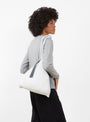 The Pleco Tate L from KNA Plus arrives in Snow/Grey at Couverture & The Garbstore
model front 