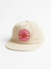 The Flower Kine Medallion Cap from Brother Brother comes in cream at Couverture & the Garbstore
front 
