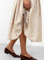 The Terra Skirt in Steel Grey from Rachel Comey at Couverture & The Garbstore
model detail