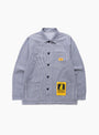 The Hickory Stripe Chore Shirt from Service Works at Couverture & The Garbstore
front 