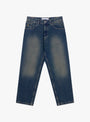 The Big Boy Pants from Polar Skate Co arrive in Dirty Blue at Couverture & The Garbstore
front 