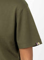 The No 268 Cuba T-Shirt from Extreme Cashmere arrives in Army at Couverture & The Garbstore
model sleeve