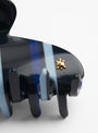 The Iconic Medium Claw Clip Beach Stripes from Turtle Story at Couverture & The Garbstore
detail 