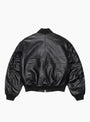 The Built Leather Bomber from Stüssy arrives in Black at Couverture & The Garbstore
back