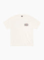 The Champion Oval Pigment Dyed Tee from Stüssy arrives in Natural at Couverture & The Garbstore
front 