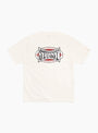The Champion Oval Pigment Dyed Tee from Stüssy arrives in Natural at Couverture & The Garbstore
back