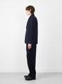 Perfect Blazer Navy from TDR at Couverture & The Garbstore
model side