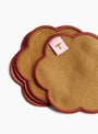 Scalloped Coasters Set Yellow from Tomète at Couverture & The Garbstore
detail
