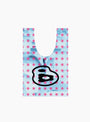 The x LTTT Dots Reusable Bag Mini from b.Eautiful arrives in Blue and Pink at Couverture & The Garbstore
back