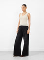 The Angela Top from Gudrun & Gudrun arrives in Off White at Couverture & The Garbstore
model side 