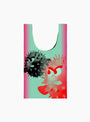 The x LTTT Globe Reusable Bag XL from b.Eautiful arrives in Black and Green at Couverture & The Garbstore
back