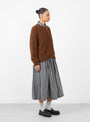 The Atomic Cardigan from YMC arrives in Brown at Couverture & The Garbstore
side 