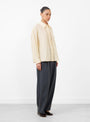 Lace Shirt Cream from Cordera at Couverture & The Garbstore
back