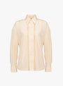 Lace Shirt Cream from Cordera at Couverture & The Garbstore
front
