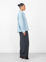 The Oversized Shirt Baby Blue from Cordera at Couverture & The Garbstore model side
