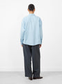 The Oversized Shirt Baby Blue from Cordera at Couverture & The Garbstore back 