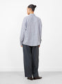 Oversized Shirt Vichy Grey from Cordera at Couverture & The Garbstore back