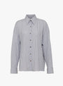 Oversized Shirt Vichy Grey from Cordera at Couverture & The Garbstore
front