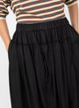 The Ruffled Skirt Pants Black from Cordera at Couverture & The Garbstore
model detail 
