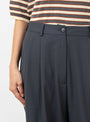 The Tailored Masculine Pants Ebony from Cordera at Couverture & The Garbstore
model detail 