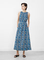 The Bali Tank Dress from Apiece Apart comes in Florette Blue at Couverture & The Garbstore
model front