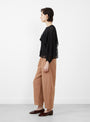 The Hazan Ruffle Top from Apiece Apart at Couverture & The Garbstore
model side 