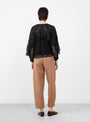 The Hazan Ruffle Top from Apiece Apart at Couverture & The Garbstore
model back
