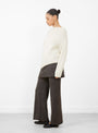 Askew Pullover Off White from Lauren Manoogian at Couverture & The Garbstore
model side