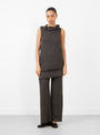The Askew Shell Blackened from Lauren Manoogian at Couverture & The Garbstore
model front