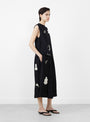 The Ellison Solid Tank Midi Dress from Sea at Couverture & The Garbstore
model side 